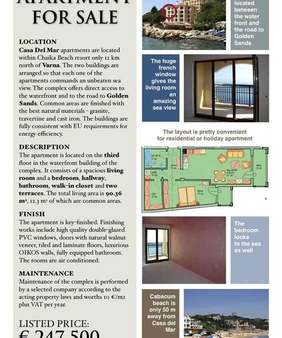 2-Part Real Estate Flyer