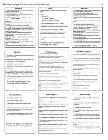 27 Physics Cheat Sheet with Graphics 3