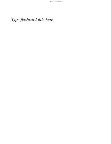 5x7 Flashcards Title