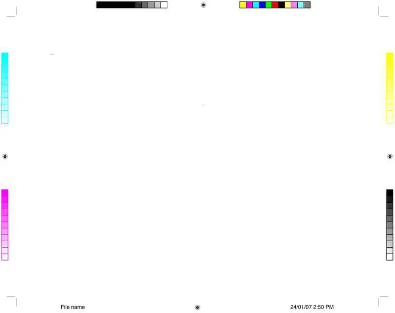 Crop and Print Publisher Layout Landscape