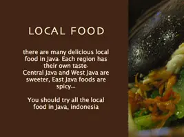 Dark Restaurant Keynote Theme Slide Text