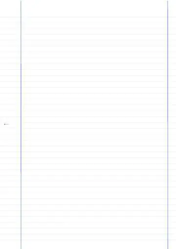 Dual-Margin Lined Notebook Paper Left