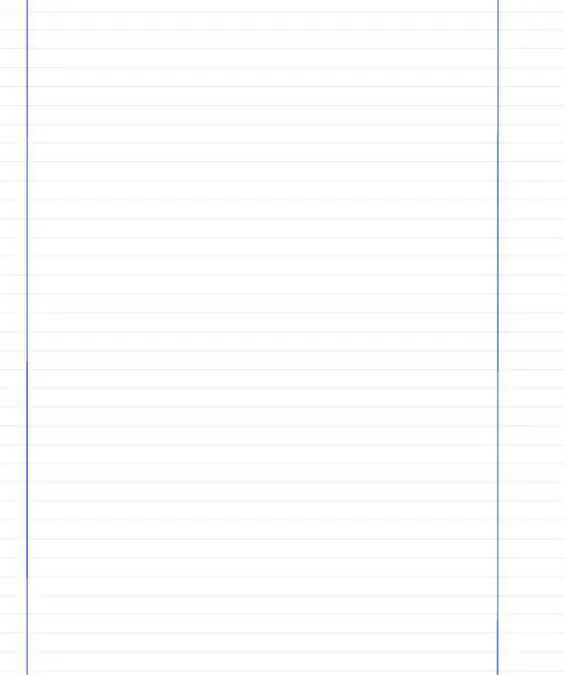 Dual-Margin Lined Notebook Paper Right
