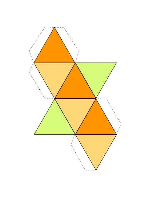 Geometric Shapes and Foldable Boxes Shape