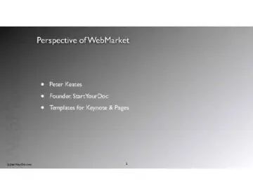 Gray Gradient Keynote Theme Page Two