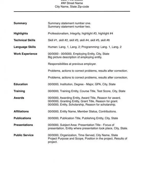 Resume and Degree Program Analysis Collection Resume
