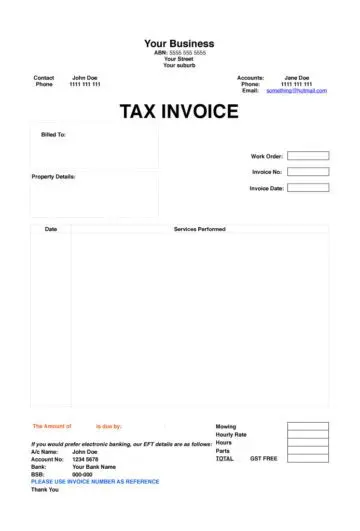 Small Business Accounting Workbook Income