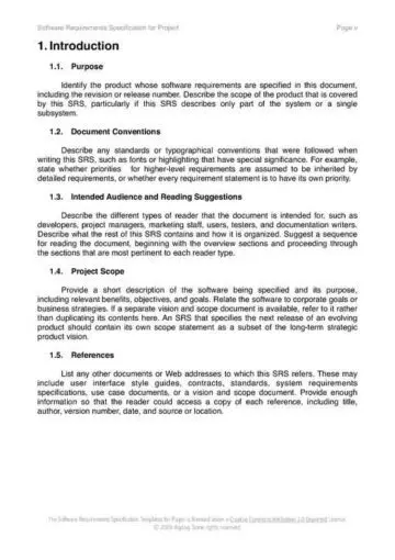 Software Requirements Report Text