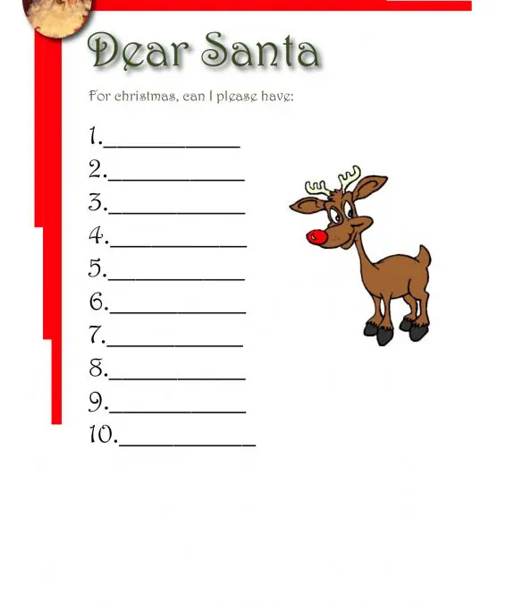 Wish List for Santa