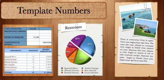 Woodgrain Travel Worksheet for Numbers