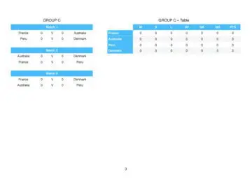 World Cup Russia Group C