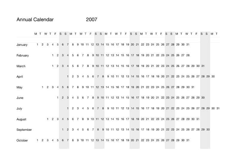 2007 Running Tracker