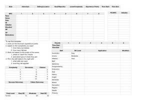 Dungeons and Dragons Adventure Log