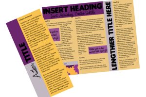 Tri-Color Trifold Brochure