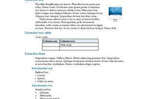 Technical Report in Blue