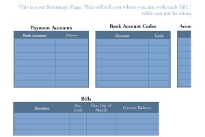 Financial Overview with Mortgage and Check Register