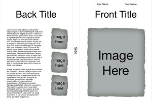 DVD Case Insert with Image Placeholders