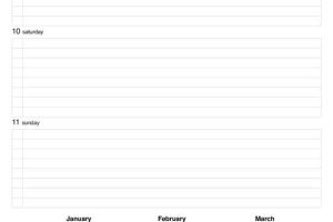 2009 Weekly Planner Pages