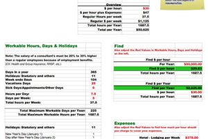 Consultant Pay Analysis