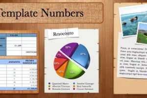 Woodgrain Travel Worksheet for Numbers