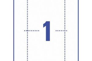 Blank CD Jewel Case Inserts (Label J8431/2 Template)