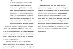 4-Page Text-Based Booklet