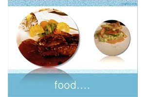 Blue Textured Keynote Theme