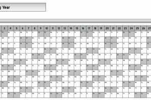 2010 Legal-Sized Calendar