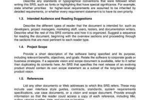 Software Requirements Report