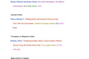 Color-Coded Works Cited for Research Paper