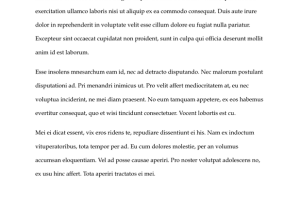 Simple Term Paper Layout