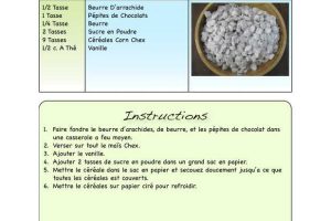 Full-Page Recipe with Pastel Accents