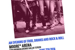 Concert Poster in Sepia Tone