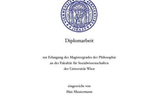Collegiate Thesis Paper with Quotes (German)